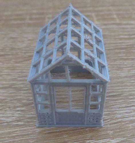 OO Scale 3d printed Greenhouse